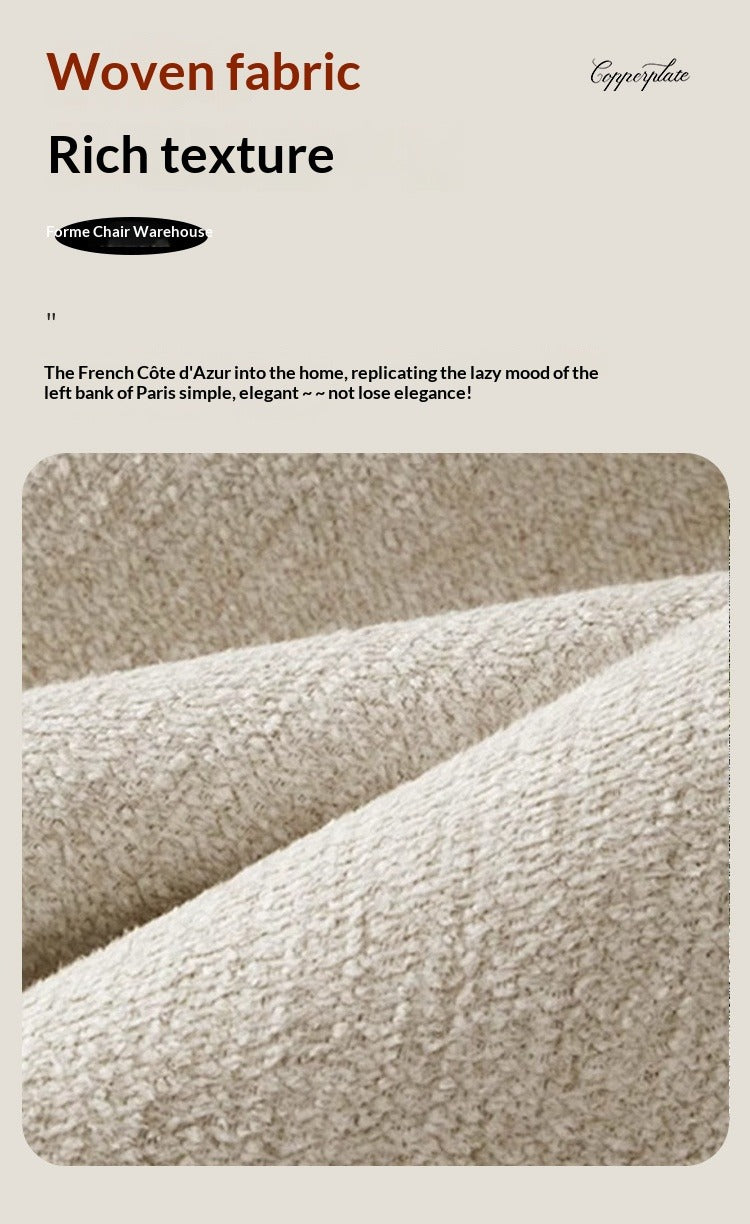 Medium walnut color simple home solid wood upholstery designer high-end restaurant makeup stool backless small apartment